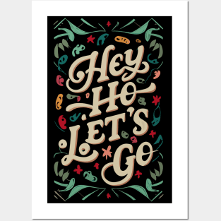 Hey Ho Let´s Go Posters and Art